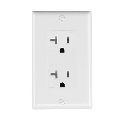 20A Tamper-Resistant Receptacle/Outlet - White