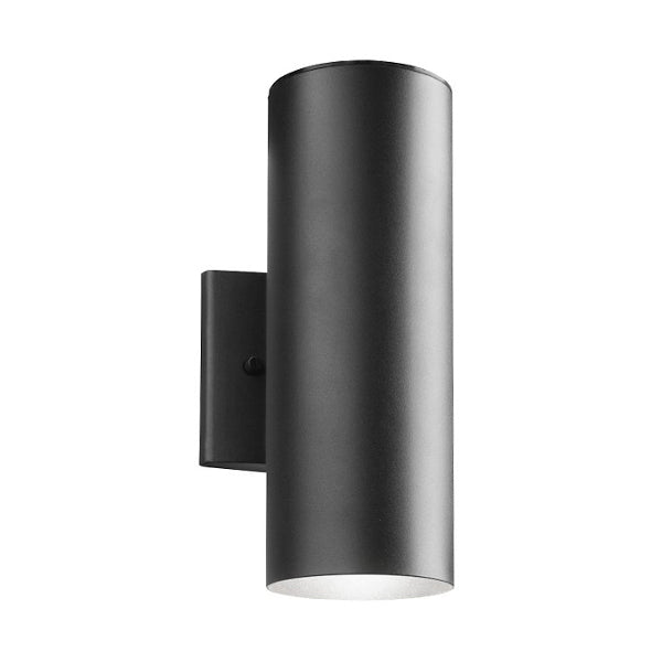 Modern Outdoor Wall Light, Porch Light, Two GU10 LED Bulbs Included, Waterproof Patio Light with Aluminum (108mm)