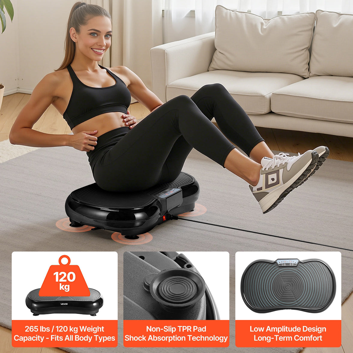 Vibration Plate Exercise Machine