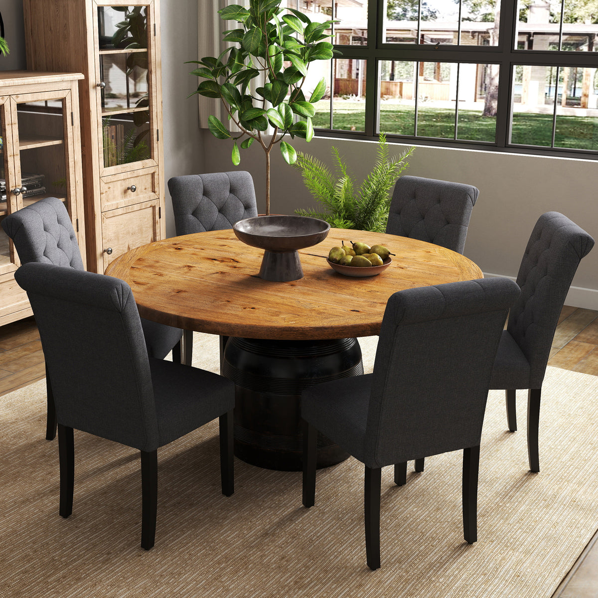 Ashley Premium Tufted Dining Chair