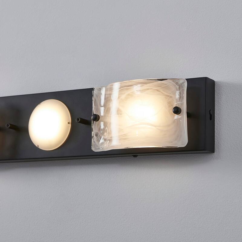3 Lights Contemporary LED Bathroom Vanity Light, 3 CCT