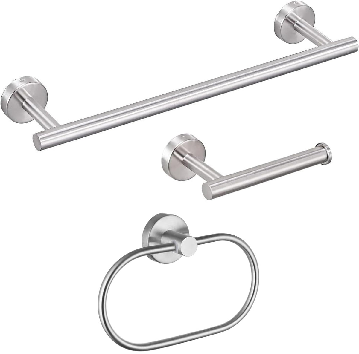 3 Pieces Bathroom Towel Bar Set