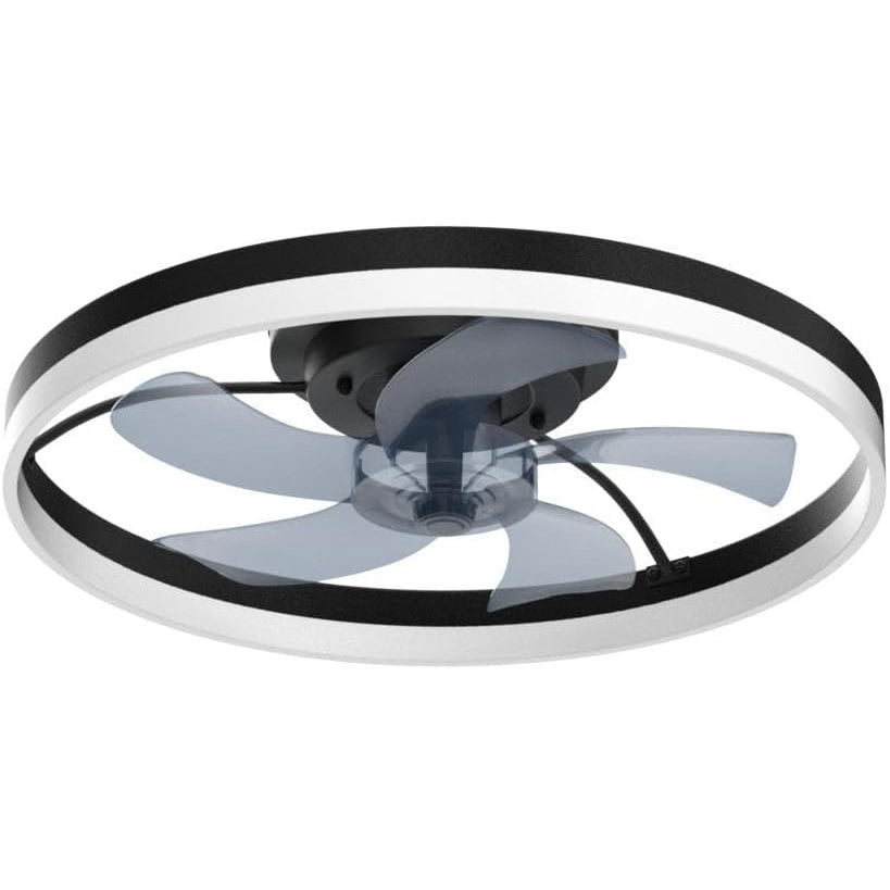 Modern Low Profile Ceiling Fan with Light