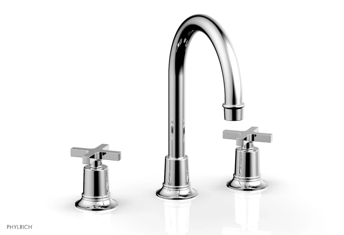 Prima 3 Double Handle Widespread Bathroom Faucet