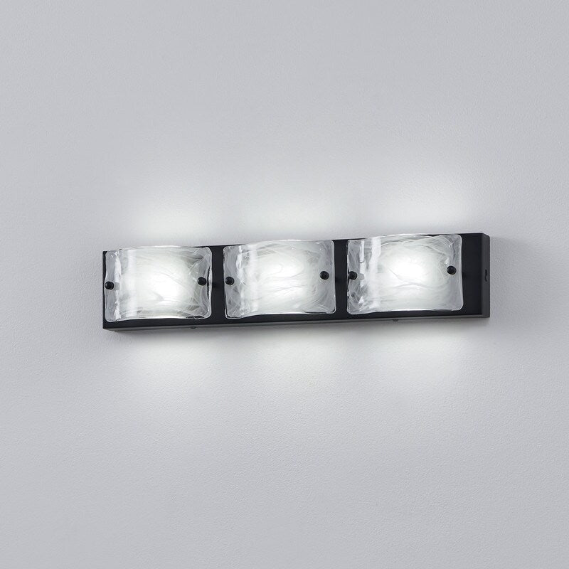 3 Lights Contemporary LED Bathroom Vanity Light, 3 CCT