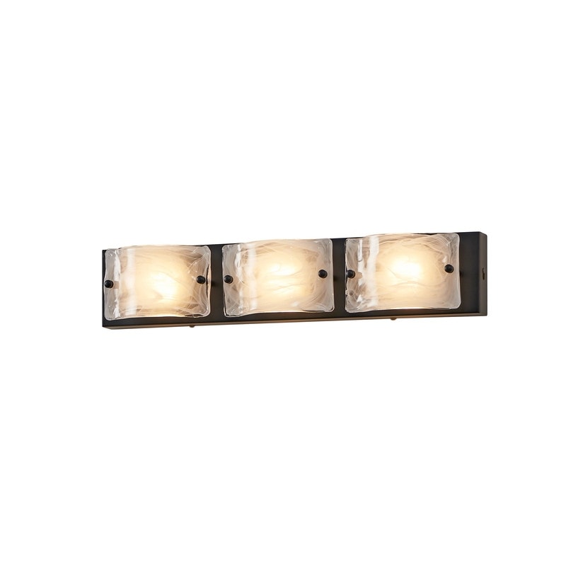 3 Lights Contemporary LED Bathroom Vanity Light, 3 CCT