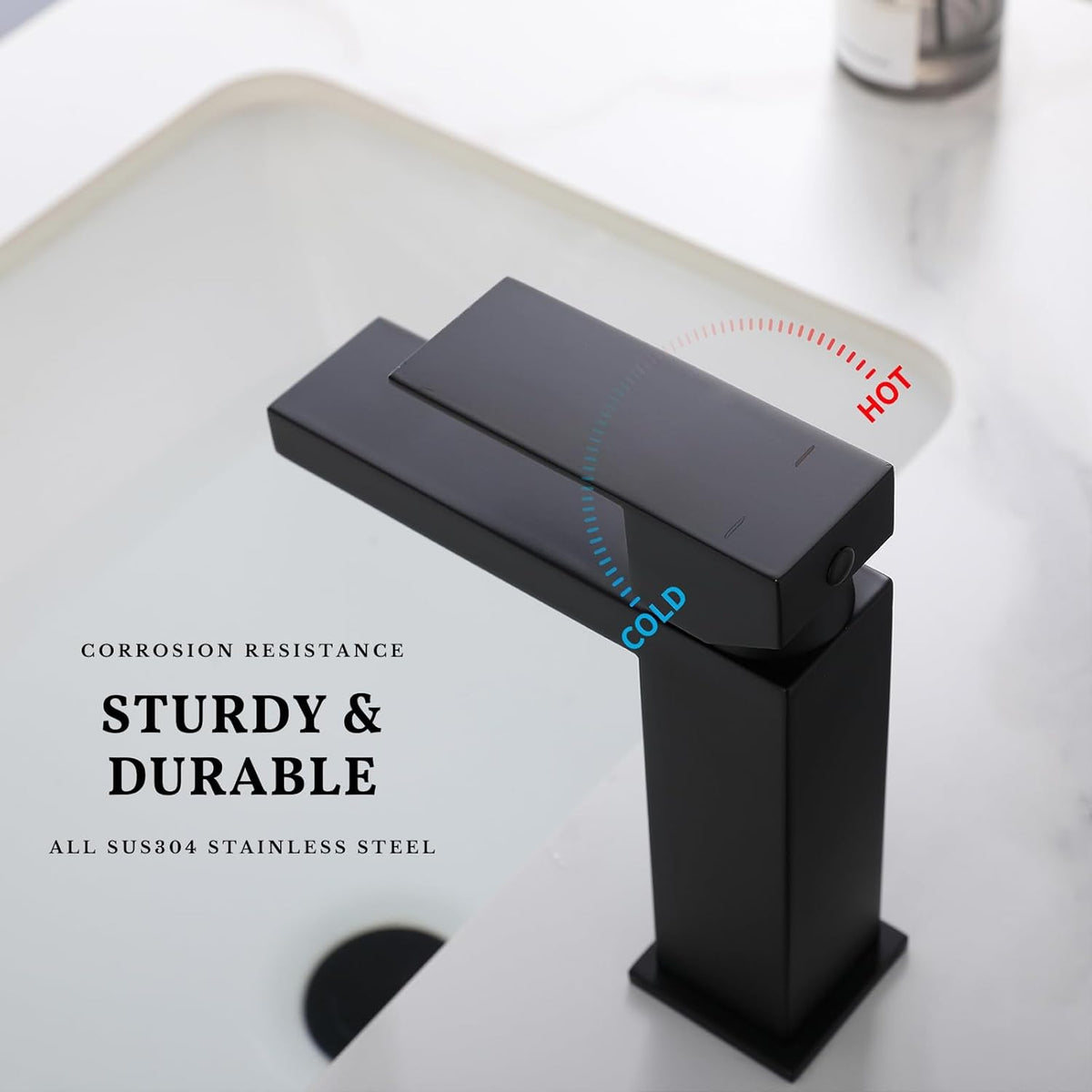 Single Handle Vessel Sink Faucet with Deckplate in Polished Chrome