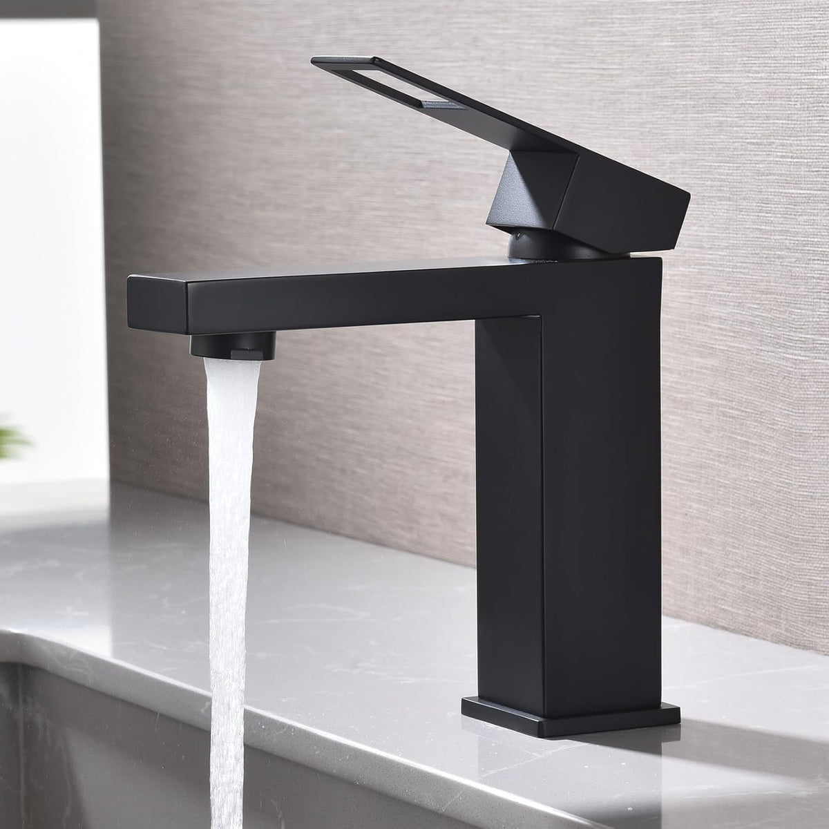 Single Handle Vessel Sink Faucet with Deckplate in Polished Chrome