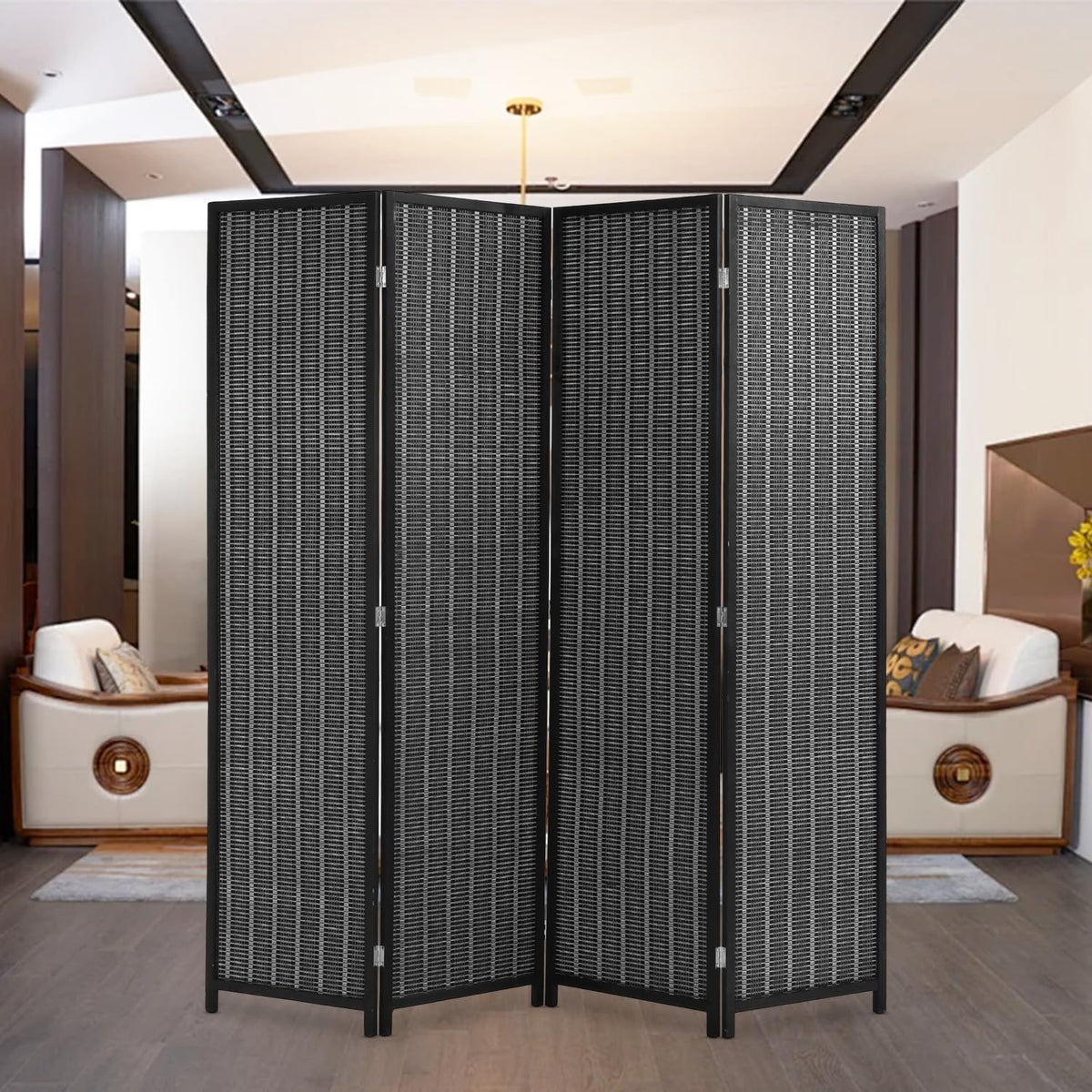 Bamboo Japanese Style 4 Panels Room Diver