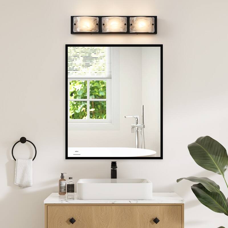 3 Lights Contemporary LED Bathroom Vanity Light, 3 CCT