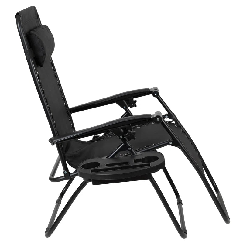 Zero Gravity Reclining Chair Set Of 2, Dark Brown
