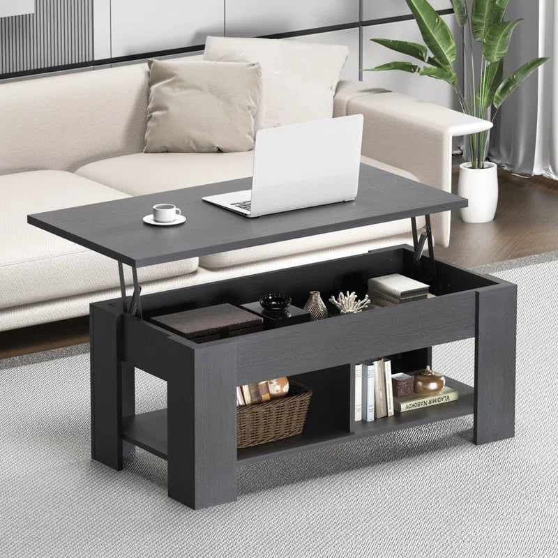 Lift Top Coffee Table, Black