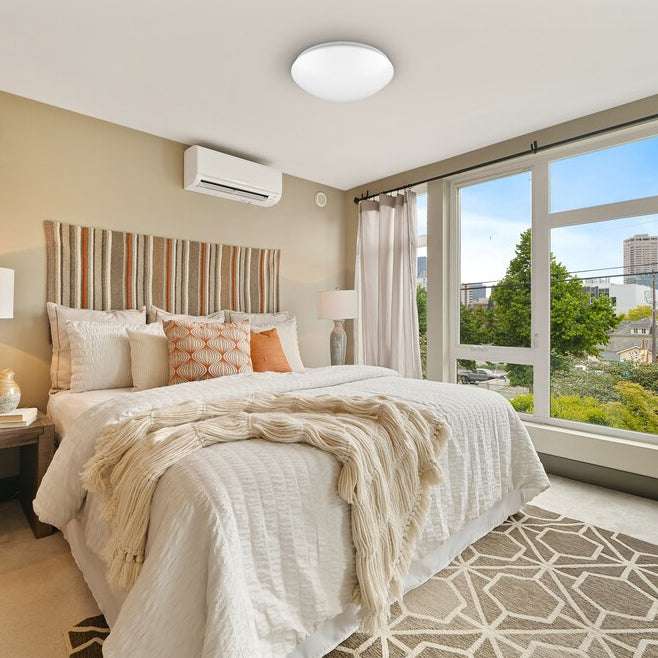 Integrated Neutral White Dimmable LED Flush Mount Light