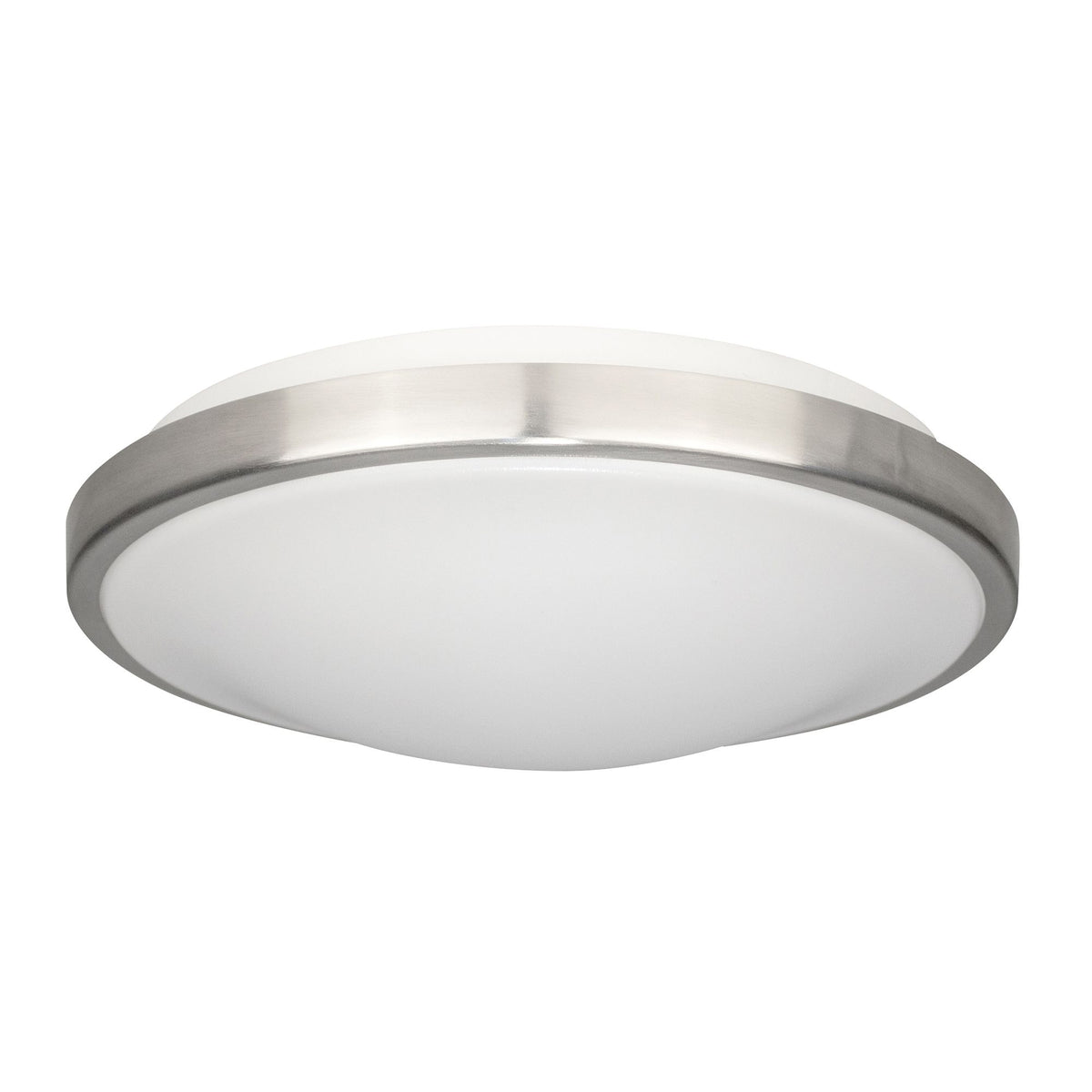 Flush Mount Ceiling Light Fixture LED (Milk White Shell / 12 Inch / 15W, 1200 LM), 3 CCT, Dimmable