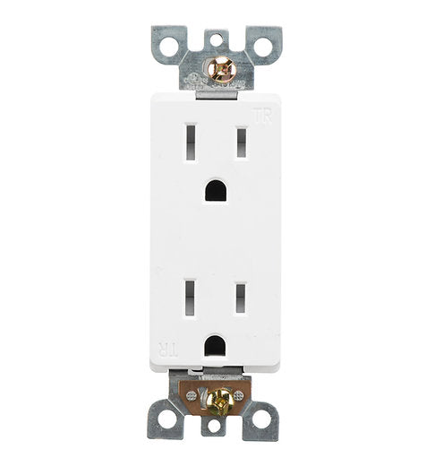 Tamper Resistant Receptacle 15A White